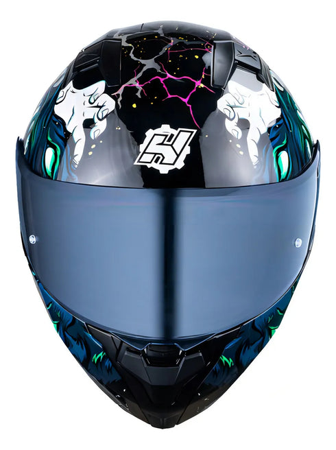CASCO AMATISTA RAGNAROK NEGRO / VERDE